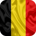 magic flag: belgium android application logo